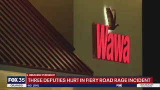 Three Osceola deputies hurt in fiery road rage incident