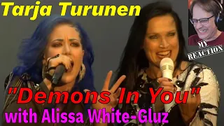 Tarja Turunen - Demons In You - ft. Alissa White-Gluz - first time reaction