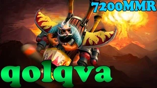 Dota 2 - qojqva 7200 MMR Plays Gyrocopter Vol 1- Ranked Match Gameplay!