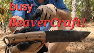 BeaverCraft BSH4 Dusk Bushcraft Survival Knife Review. 1066 High Carbon Steel.