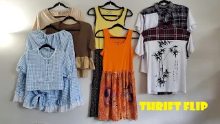 THRIFT FLIP Restyling & Combining Thrifted Clothes