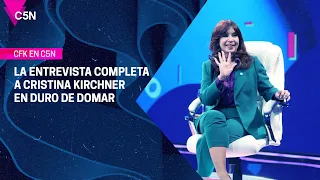 ENTREVISTA EXCLUSIVA a CRISTINA KIRCHNER en DURO DE DOMAR