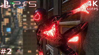 Programmable Matter Suit | Part 2 | Spider-Man: Miles Morales Gameplay | PS5 4K 60FPS