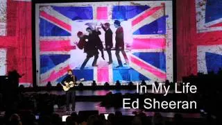 Ed Sheeran - In My Life "The Night That Changed America: A GRAMMY Salute To The Beatles