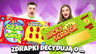 Zdrapki DECYDUJĄ KTO WYKONA CHALLENGE!