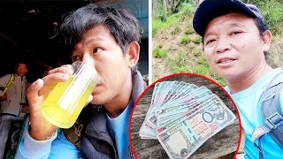 Mr. La family sent us $ 180  from USA || for jungle Family  || for dhanlaxmi Family ||