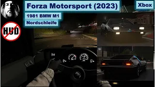 Forza Motorsport - Nordschleife - 1981 BMW M1 - Ohne HUD - Cockpit View - Xbox Series X