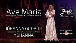 Jóhanna Guðrún - "AVE MARÍA" (2020) - Yohanna