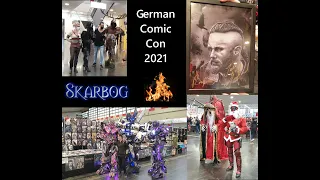 @German Comic Con Winter 2021: cosplays and vikings Travis Fimmel Ragnar and Floki compilation