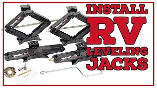 How to Install Stabilizing Jacks on Trailer RV Camper