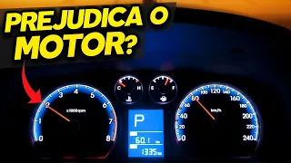 QUAL A ROTAÇÃO IDEAL DO MOTOR ? Andar em baixa rotação PREJUDICA o motor?