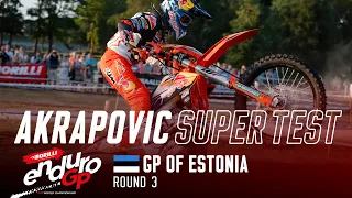 2021 Borilli FIM EnduroGP World Championship - Rnd3 Estonia, Akrapovic SuperTest highlights