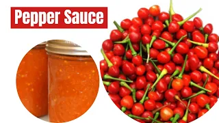 Quick Wiri Wiri Pepper Sauce Recipe