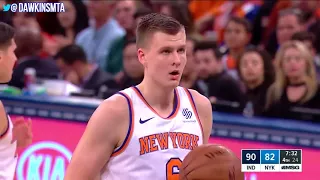 Kristaps Porzingis  Frank Ntilikina EPiC 50 Pts Combined 2017 11 05 vs Pacers   40 For KP! 1