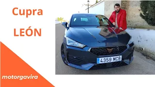 Cupra LEÓN / Compacto deportivo / Test / Prueba / Review en español | motorgavira