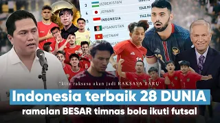 Indonesia ‘RANKING 28 FIFA Futsal’ Merupakan pembuktian talenta yang dikelola dengan profesional