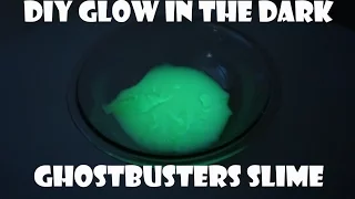 Ghostbusters Slime - DIY Ghostbusters Slime - How to make Ghostbusters Slime