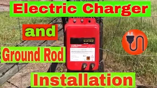Detailed Installation of an Electric Fence Charger |  Installing Ground Rods for Your Electric Fence