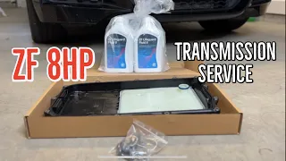 ZF 8HP Transmission Service DIY At Home! - BMW F34 340i GT (HP50, HP51, HP70, HP76)