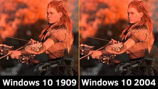 Windows 10 1909 vs. 2004 (May 2020 Update) - Test in 7 Games