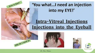 Do Eyeball Injections Hurt? What are INTRAVITREAL INJECTIONS? I Dr Shaz Rehan, 2021