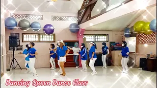 EZ Manila Line Dance||Demo by Tayuka Karamoy & Dancing Queen Dance Class