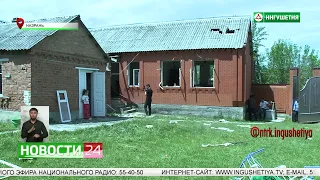 Взрыв бытового газа в частном домовладении в сельском поселении Яндаре