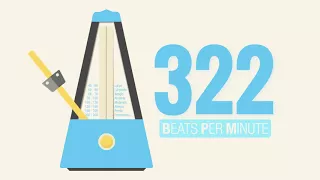 322 BPM Metronome | The BLuetiFuLL MeTRoNoME