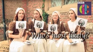 Hetty Feather cast play 'Who's most likely to...?' game!
