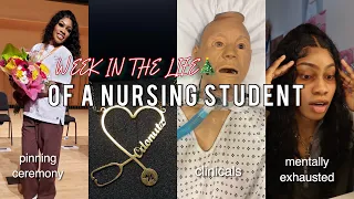 WEEK IN THE LIFE OF A NURSING STUDENT | I GRADUATED YALL🥺!!! Vlogmas #2 Last Week Of Nursing School
