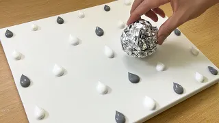 Техника росписи алюминия для начинающих / Акриловая живопись