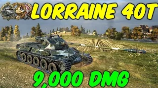 World Of Tanks | Lorraine 40t - 9000 Damage - 8 Kills