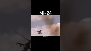 Mi-24 Fire a Missile and Quickly Turn Back #shorts #war #russian #russiaukrainewar #mi24 #reels