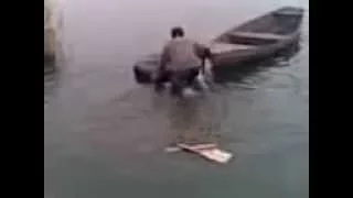 Пьяный рыбак drunken fisherman