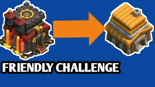 TOWN HALL 5 VS 10 FRIENDLY CHALLENGE ON CLAN /CLASH OF CLANS/2020