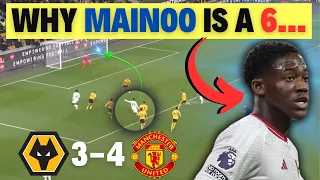 Kobbie Mainoo is a COMPLETE Midfielder... (Wolves 3-4 Man Utd)