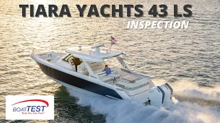 Tiara Yachts 43 LS Video 2022 by BoatTEST.com