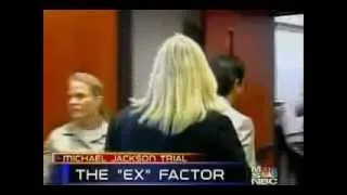 April 28 2005 in the Michael Jackson Trial:Jennifer London/ Debbie Rowe testifies