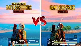 🔥 Pubg Mobile VS Game For Peace 🔥 Comparison - Which is best for mobile?