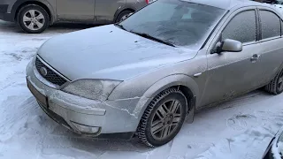 Запуск Ford mondeo 3 в мороз -28