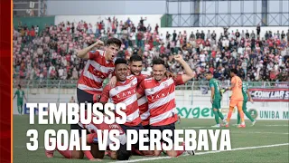 PECAH TELORR Highlights Madura United FC (3) vs (0) Persebaya Surabaya | BRI Liga 1 2023/24