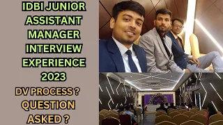 IDBI JAM Interview 2023  | Document Required (DV Process) | Question Asked By Panel