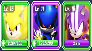 Sonic Forces - Movie Super Sonic vs Metal vs Darkspine - All 70 Characters Unlocked Android Gamepaly