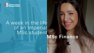 A week in the life of an MSc Finance student