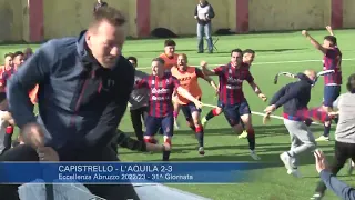 L'Aquila batte il Capistrello (2-3) e va in Serie D