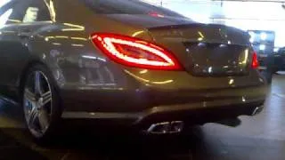 Mercedes CLS63 AMG 2011 exhaust sound