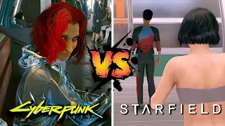 Starfield vs Cyberpunk 2077 Metro System Comparison