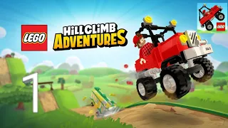 LEGO Hill Climb Adventures Walktrough Gameplay Part 1 - Canyon Cup 1 - 3 (Android) #hillclimbracing