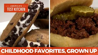 How to Make Childhood Favorites Like Classic Sloppy Joes and Perfect Ice Cream Sandwiches