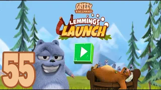 Grizzy and the Lemmings: Lemming Launch - Gameplay walkthrough Part 55 (Android, IOS)